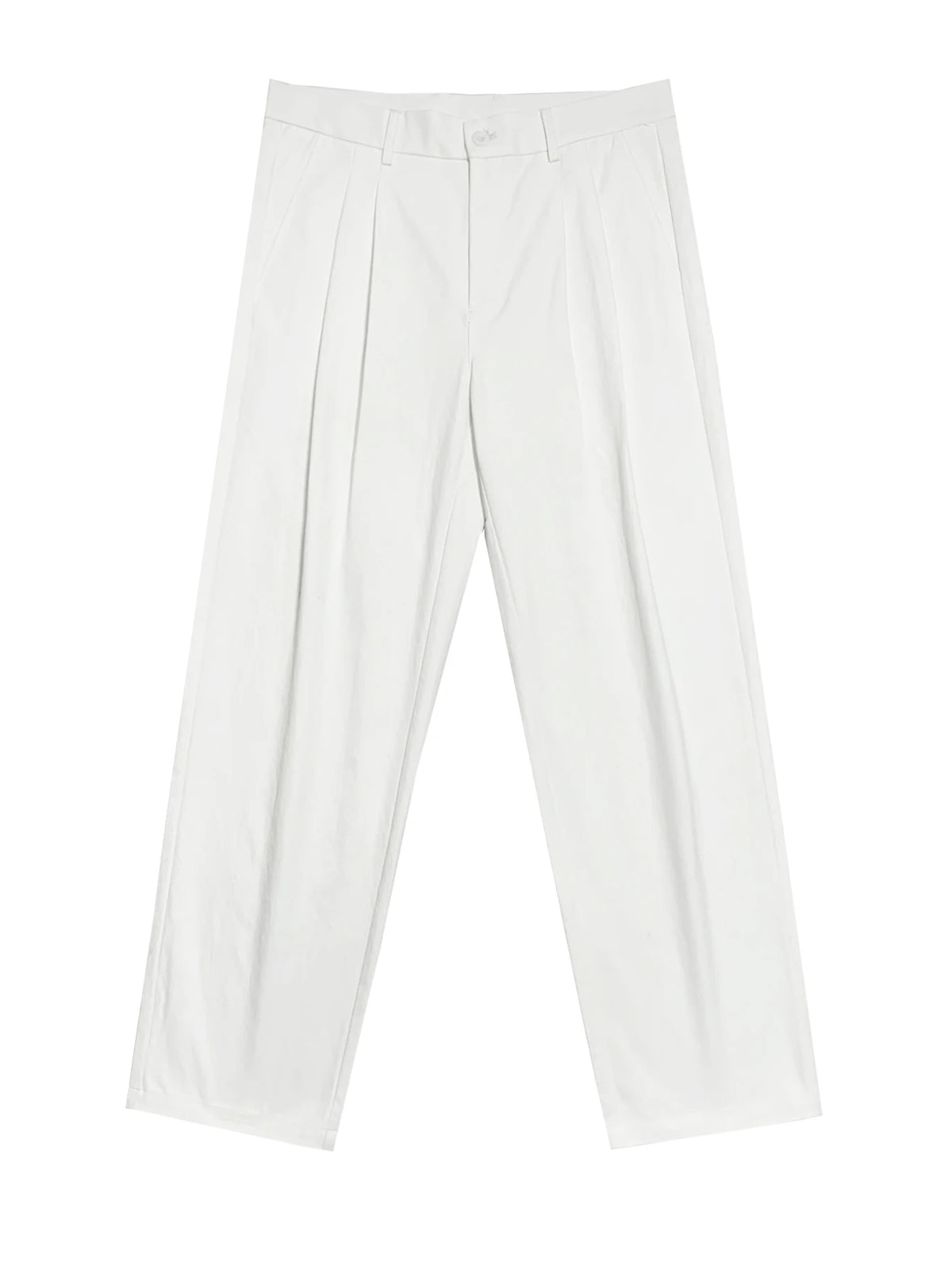 Elegant casual pants, loose straight leg pants, men's suit pants, formal pants, for daily wear, men's wear [excluding belt]