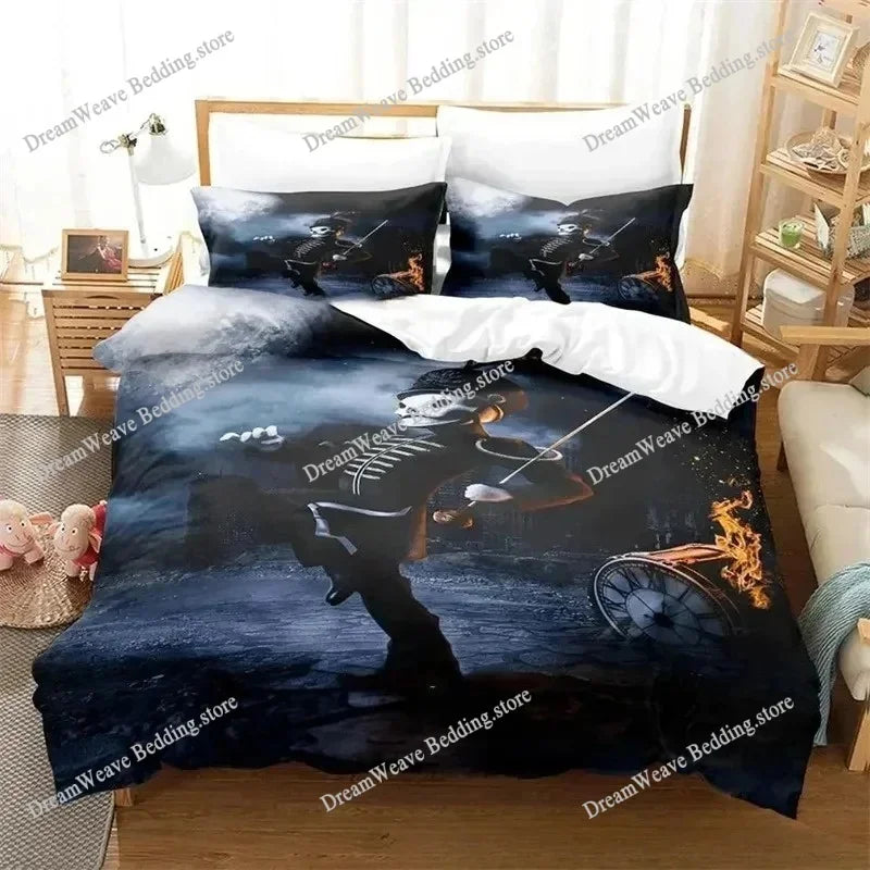 My Chemical Romance Bedding Set Single Twin Full Queen King Size Bed Set Aldult Kid Bedroom Duvetcover Sets Bed Sheet Set 202574