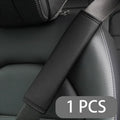 Car accessories seat belt PU Leather Safety Belt Shoulder Cover Breathable Protection Seat Belt Padding Pad Auto Interior Access