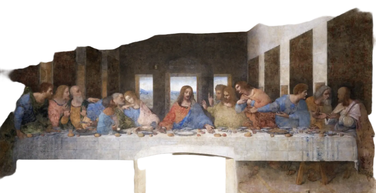 A3 animal puzzle craft hub zodiac and psychedelic art featuring leonardo da vinci’s the last supper fresco with jesus and apostles