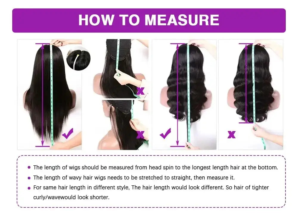 perruques en cheveux humains noirs présentant des textures lisses et ondulées, associées à des mèches de cheveux « body wave », ensemble d’extension en 4 pièces