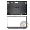 Black plastic back panel and bezel assembly for toshiba laptop shown as replacement housing case for acer aspire 5 a515