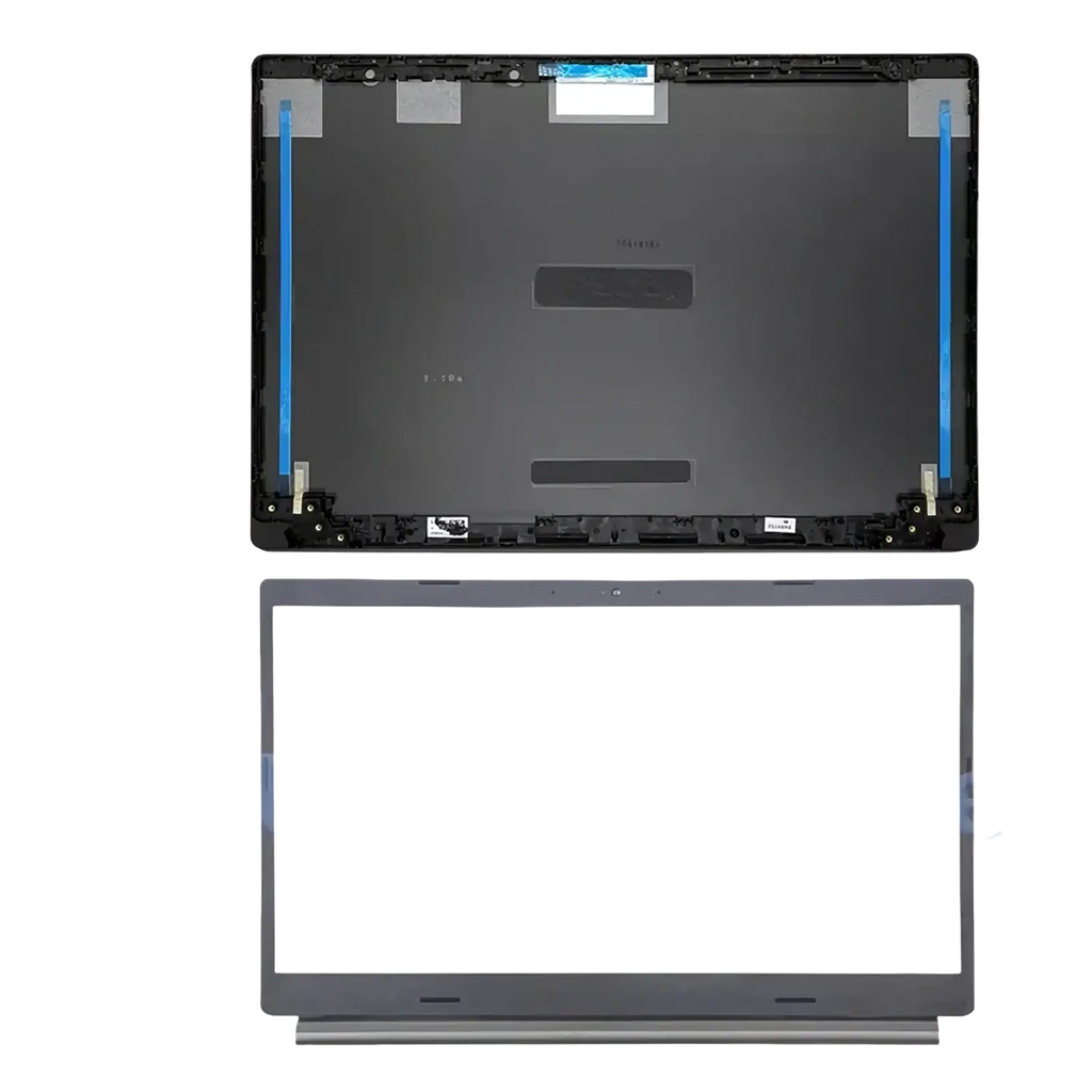 Black plastic back panel and bezel assembly for toshiba laptop shown as replacement housing case for acer aspire 5 a515