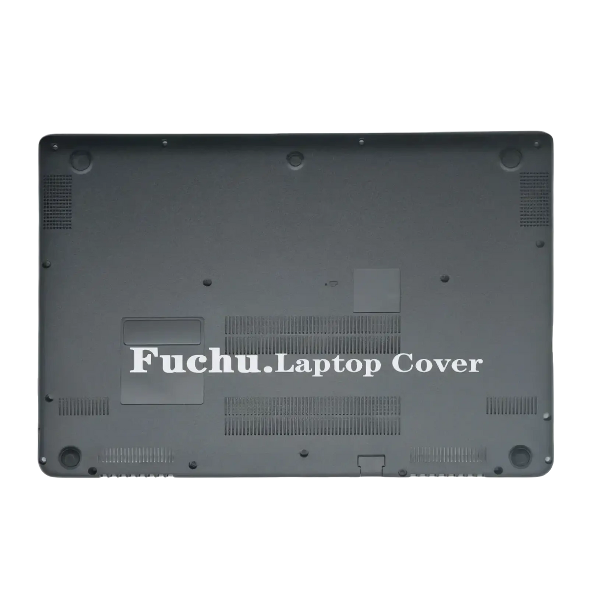Black plastic Acer Aspire V5 bottom case replacement cover with ventilation grilles and mounting holes on back side