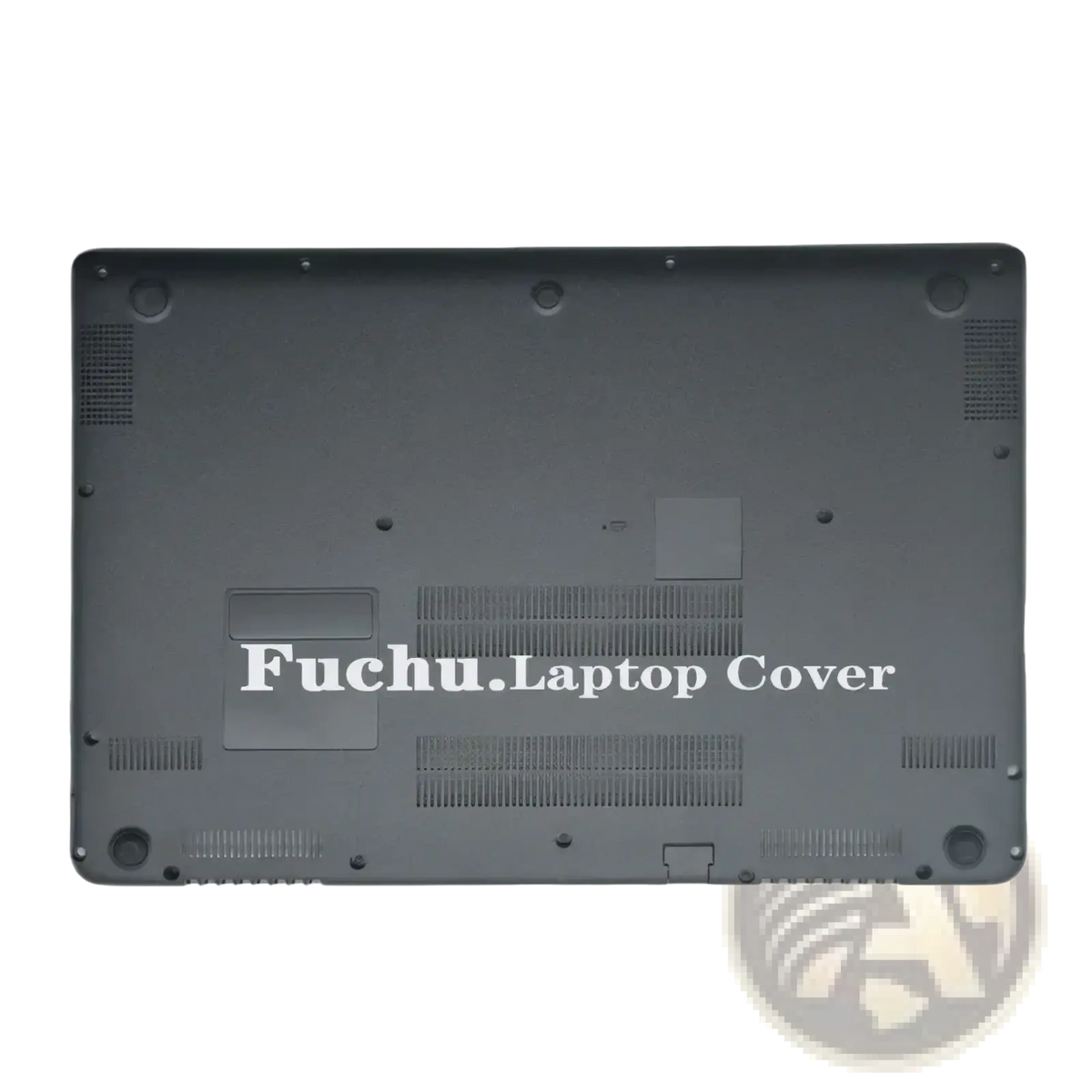 Black plastic Acer Aspire V5 bottom case replacement cover with ventilation grilles and mounting holes on back side