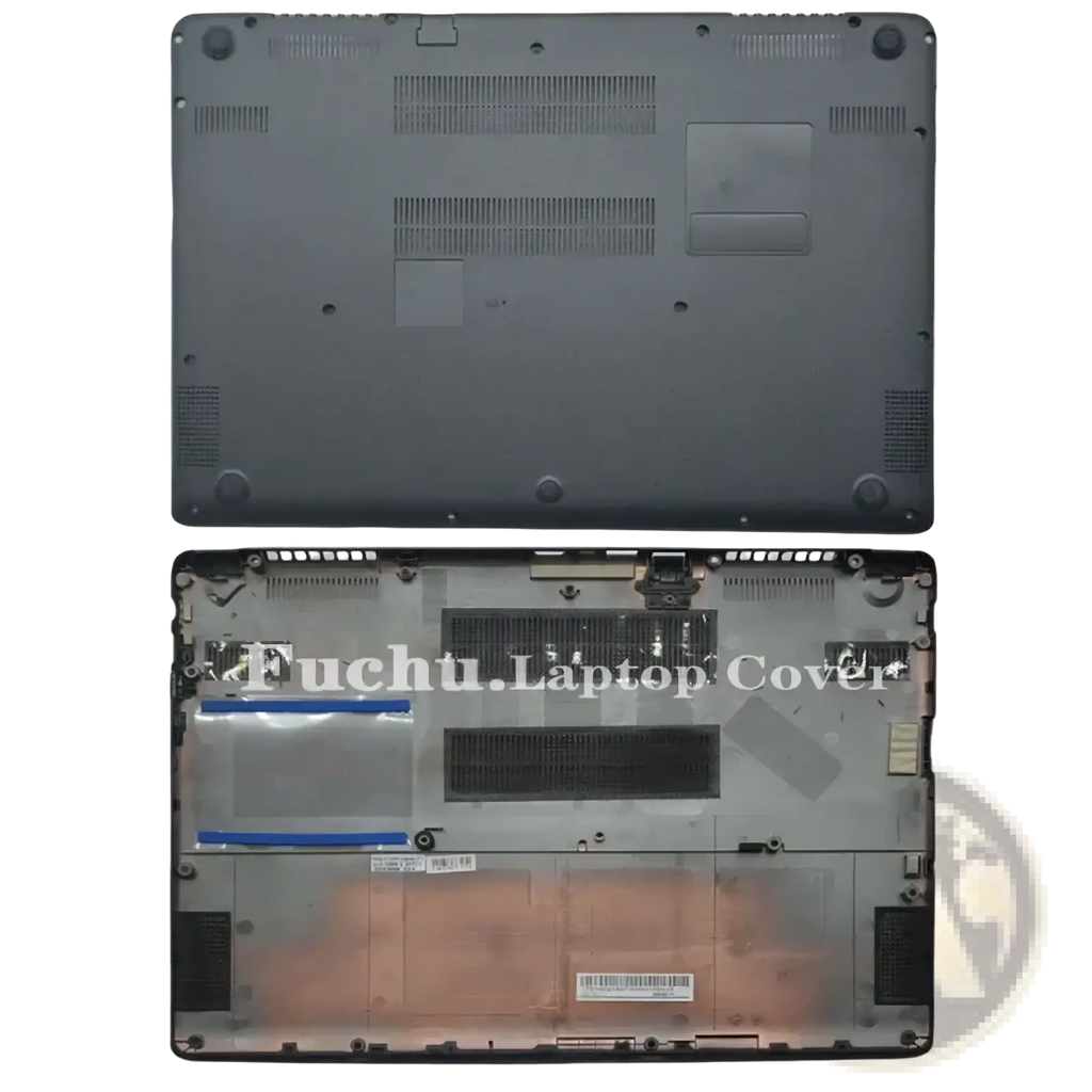 Dark gray plastic bottom case replacement cover for acer aspire v5 laptop with ventilation grilles and mounting holes visible