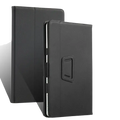 Black leather-style protective case with stand and cutouts for acer iconia tab p10 10.4 inch tablet