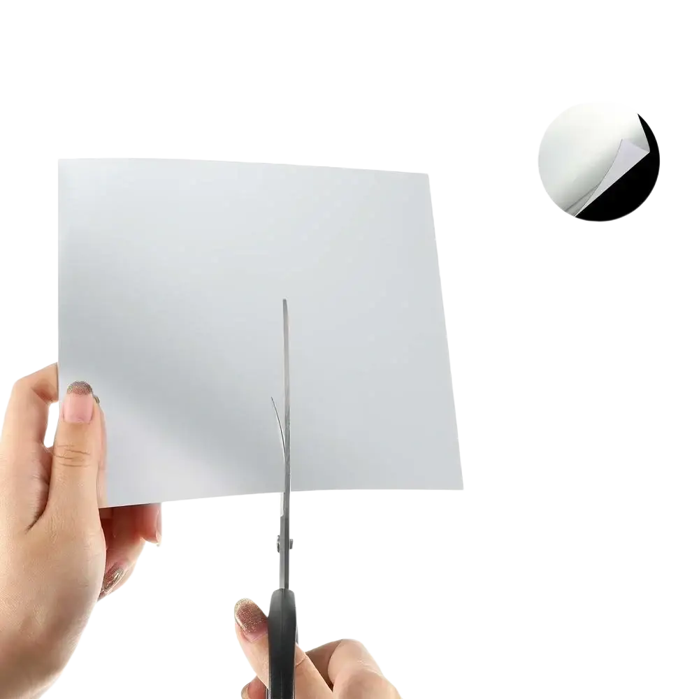 White flexible reflective self-adhesive acrylic mirror cutting sheet for living room bedroom wall stickers home living room decor