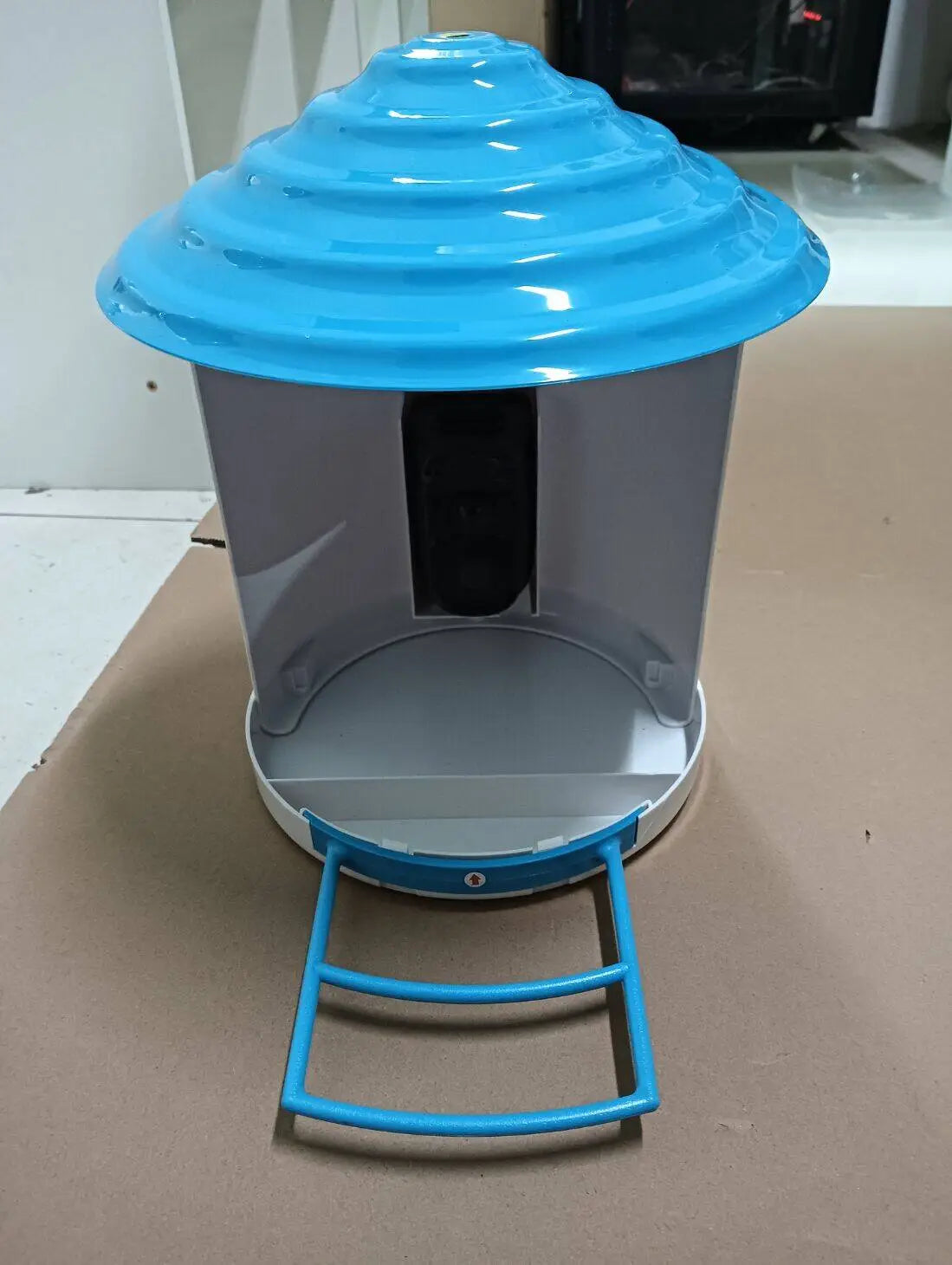 Comedero inteligente para aves con cámara WiFi solar con IA de 1080p, IP65