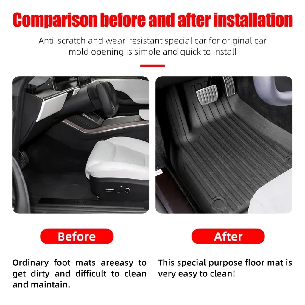Black rubber seat back mat with ribbed texture and molded contours for snug fit compatible with Aion Hyper HT 2023