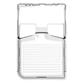 Clear transparent tpu protective case with textured edges and precise cutouts for anbernic rg 35xxpro game console
