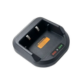 Black plastic anysecu t56 charger desktop type c base with red and green indicator lights for radio charging