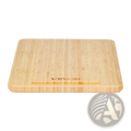 Light-colored bamboo Appliance Slider 16x12 kitchen tray with central groove and subtle engraved Vevor logo