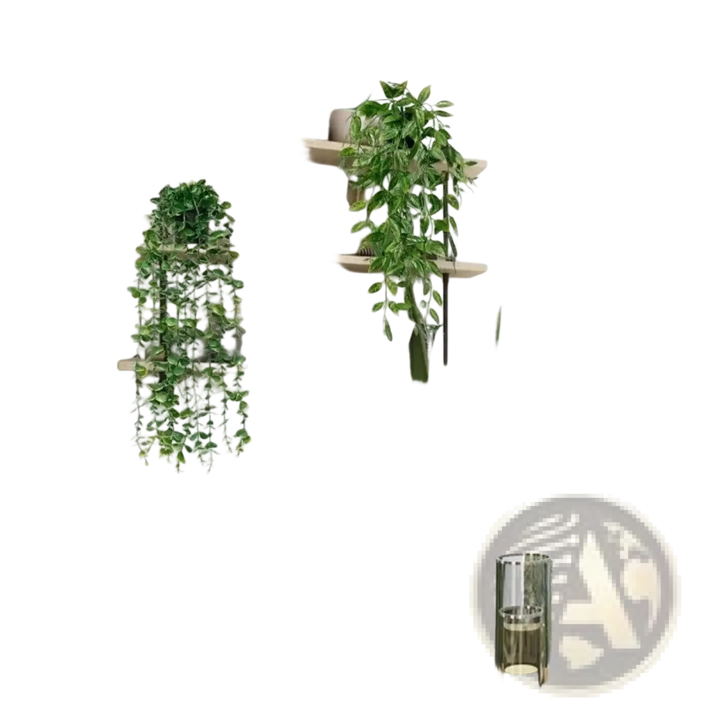 A tall slender green snake plant with long upright leaves in a white ceramic pot from artificial hanging plants 3 pack