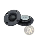 Auin 52mm hifi tweeter speaker 2pcs showing black circular drivers with matte finish and visible silver voice coil