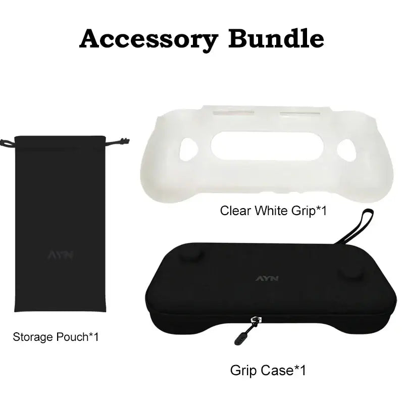 Clear white silicone grip for nintendo switch controller in ayn odin 3 tpu grip protective shell and case