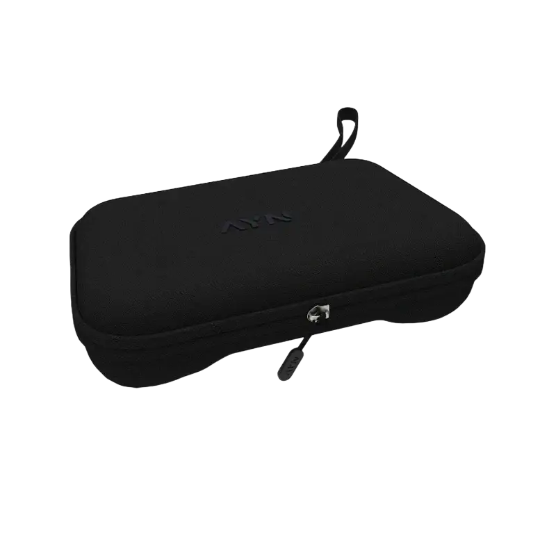 Black ayn thor accessories case with tpu grip and zipper closure for secure storage and easy handling