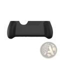 Black ergonomic grip with textured surface and ayn logo for thor protective case and gaming accessory kit