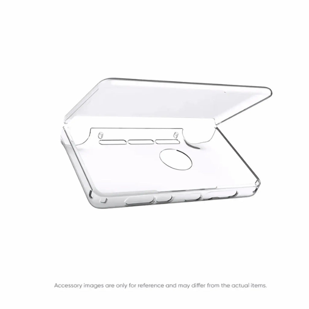 Clear silicone back side of Ayn Thor protective case with precise cutouts for camera and buttons for gaming accessory kit