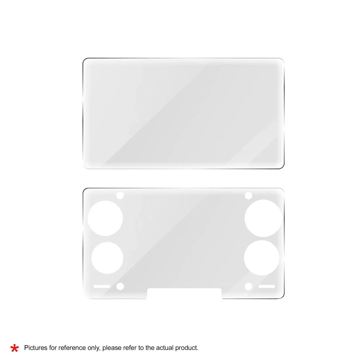 Clear tempered glass screen protector for nintendo switch in ayn thor protective case and storage bag set