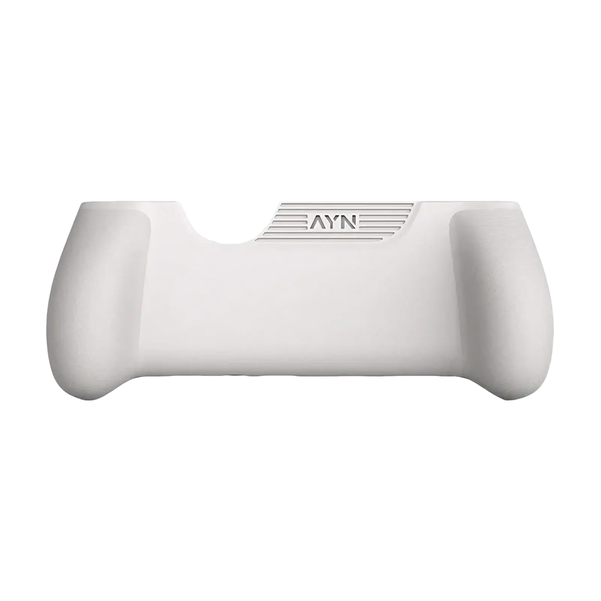 Ayn Thor protective case and storage bag featuring a white TPU grip with ergonomic design and subtle grey branding