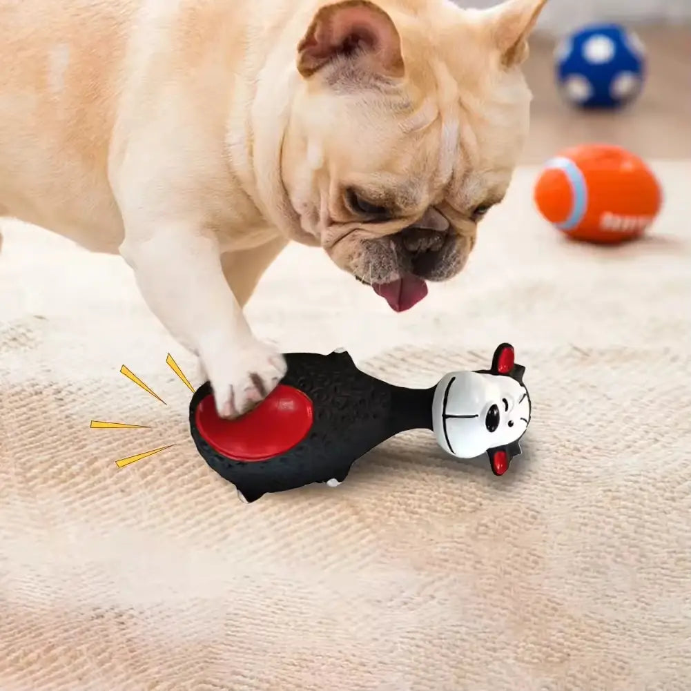 Jouets en latex pour chien à couinement, lot de 4, mâche-dentition durable pour chiot