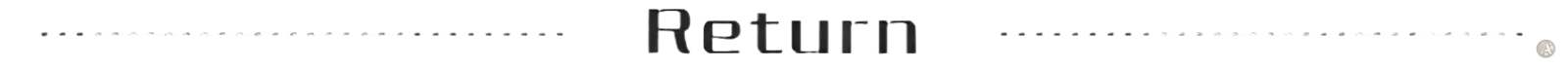Black return text on a white background highlighting baggy dark wash denim cargo pants y2k style design detail