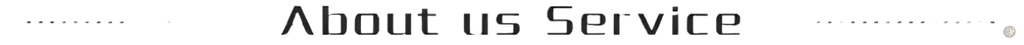 Black text on white background reading about us service alongside baggy dark wash denim cargo pants y2k product details
