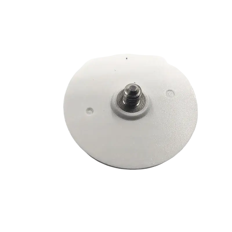 White circular battery cover mounting plate with central metallic screw for nothing cmf phone 2 pro housing back side