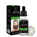 Aichun beauty beard growth essential oil in a clear glass dropper bottle with black cap for natural repair and activation