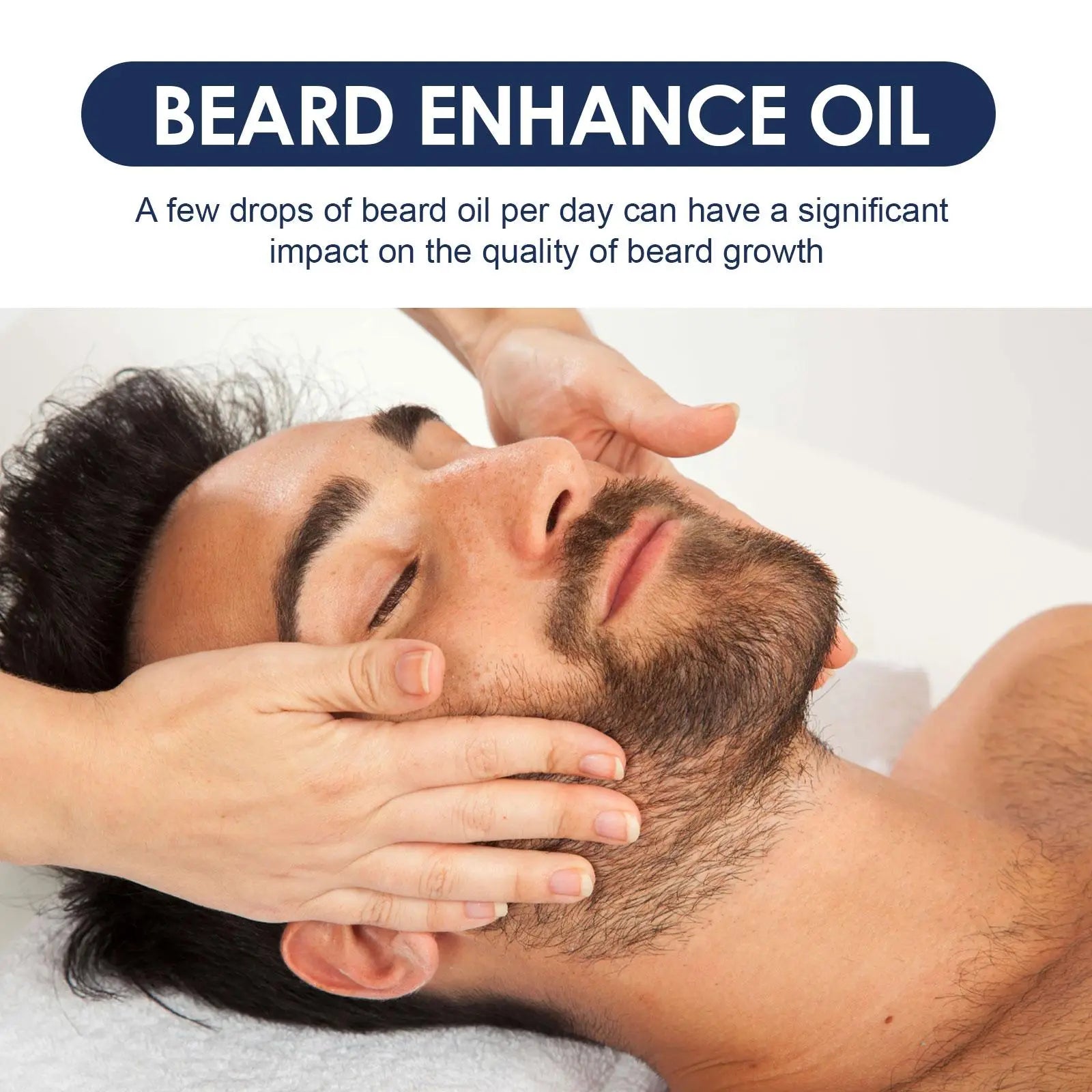 Beard growth serum eelhoe root strengthening oil in a sleek dark glass bottle with a silver cap 50ml