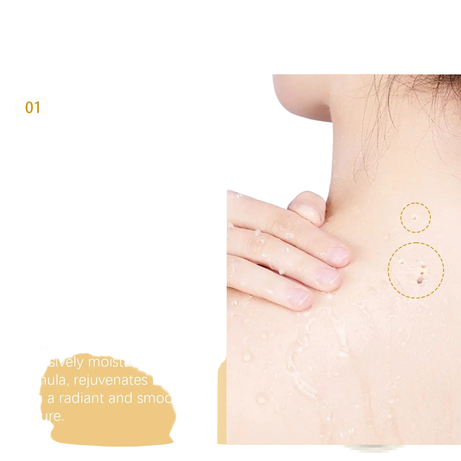 Bee venom skin regeneration cream in white jar with soft non-sticky texture for daily moisturizing and rejuvenation
