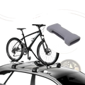 Gray rubberized handle grip for Thule bike rack wheel strap pad providing secure and durable support