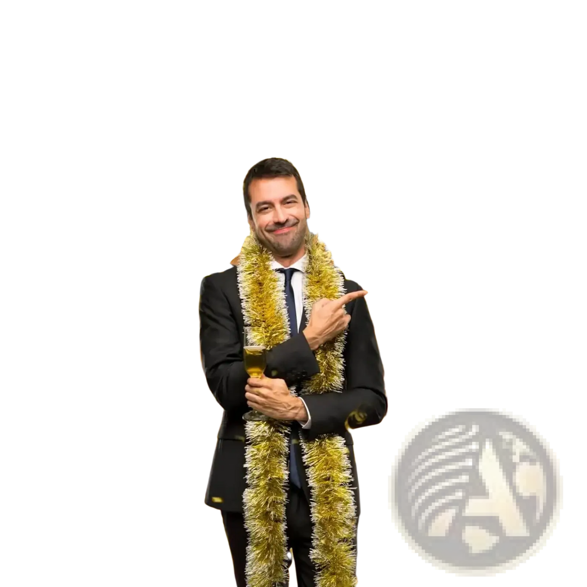 Black gold birthday balloon arch kit featuring gold and black latex balloons with confetti-filled and star decorations