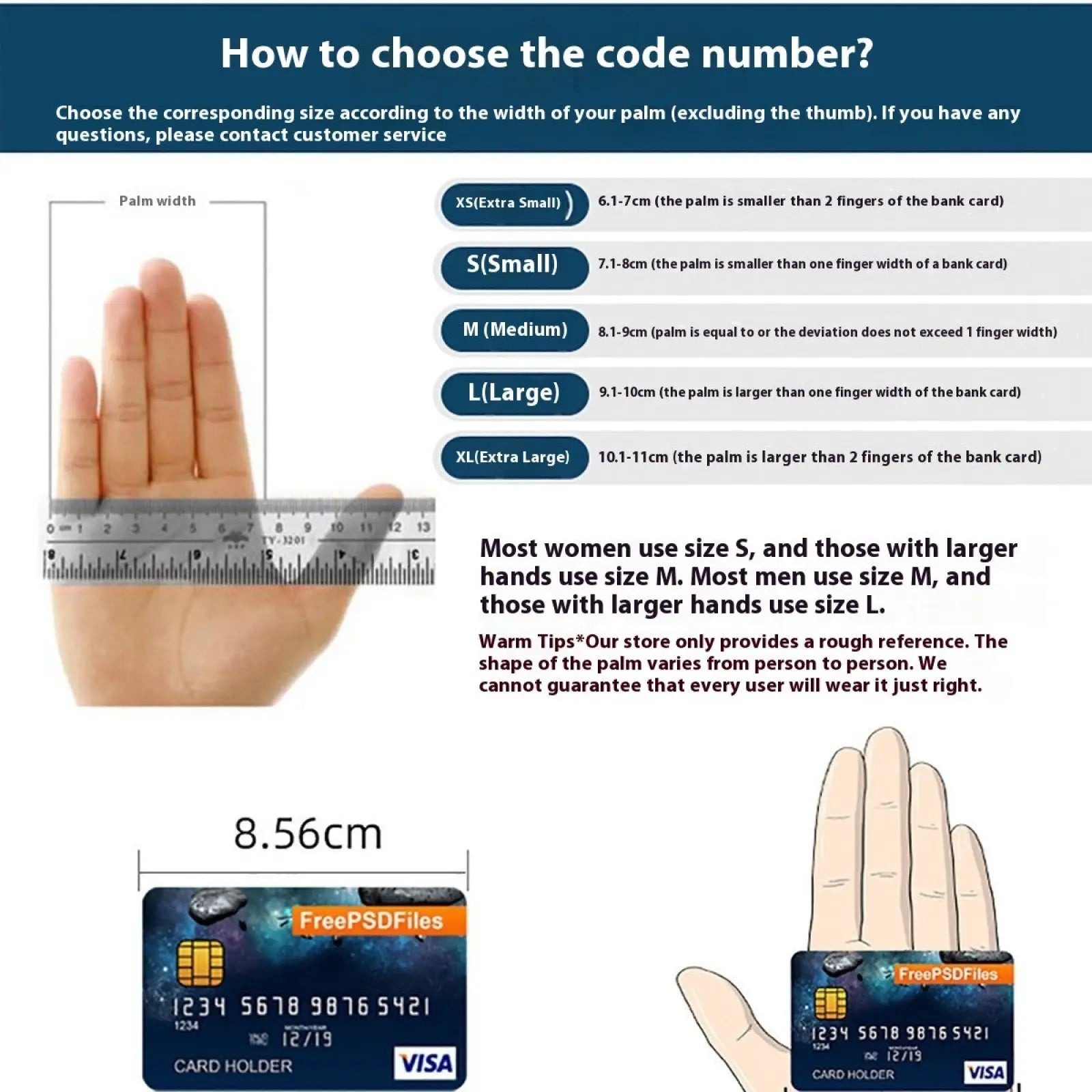 Black nitrile disposable gloves 100 pack shown with a blue and black visa card holder with metallic chip