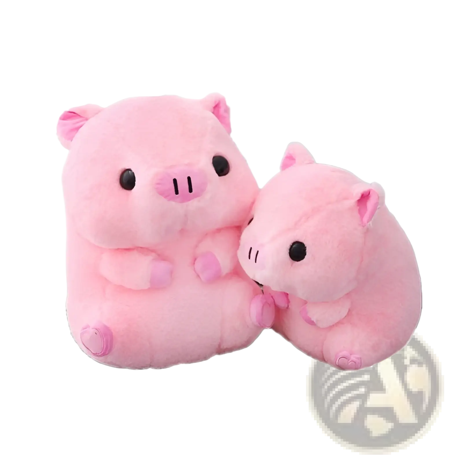 Cute pink boba milk tea plush toy soft stuffed hugging pillow with fluffy texture and black button eyes