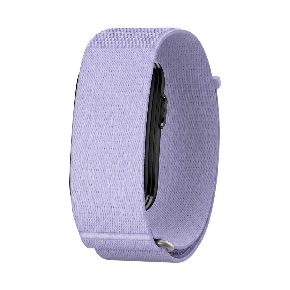 Lavender breathable replacement strap for cirqa smart band made of woven nylon adjustable sport watch strap