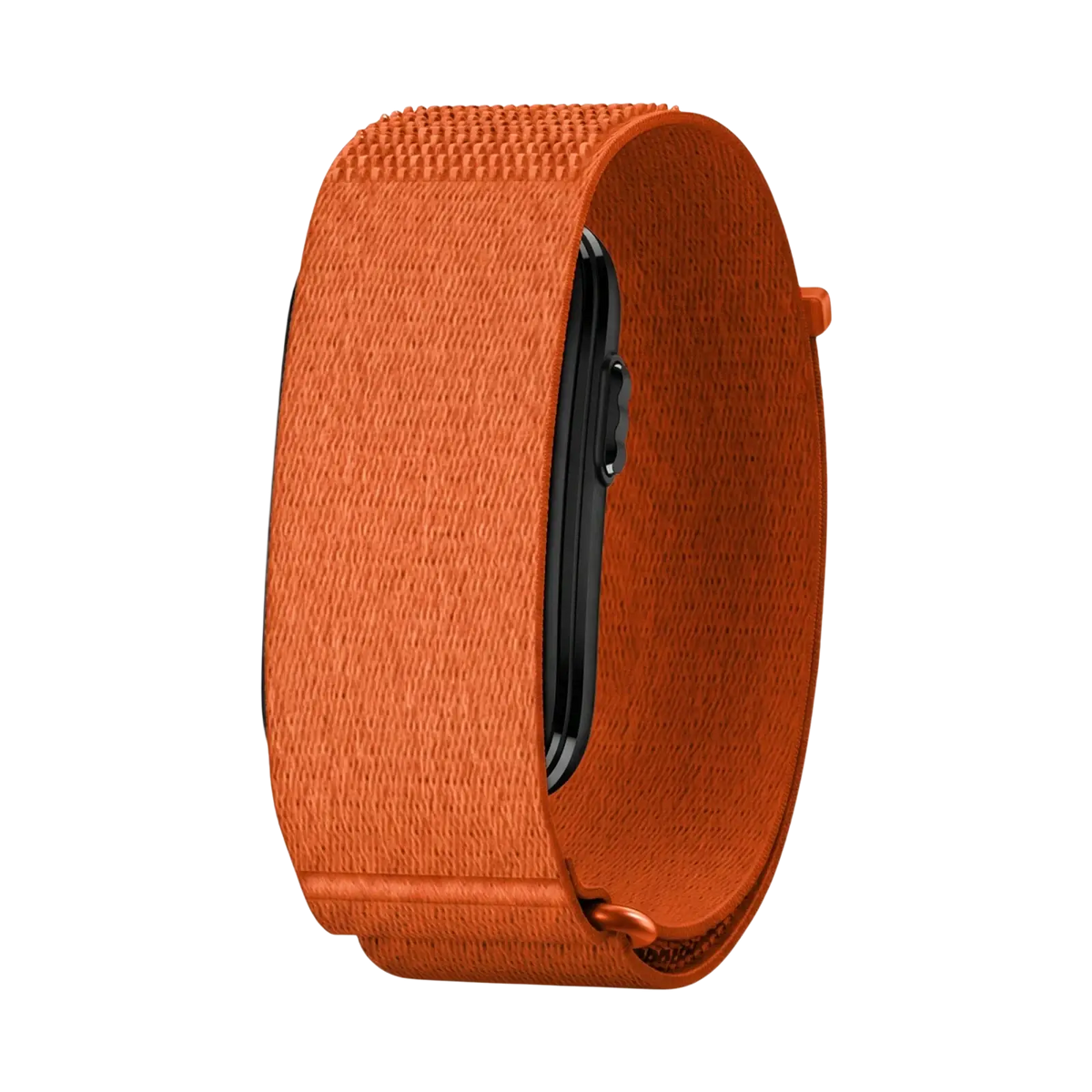 Orange breathable replacement strap made of woven nylon for cirqa smart band adjustable sport watch strap