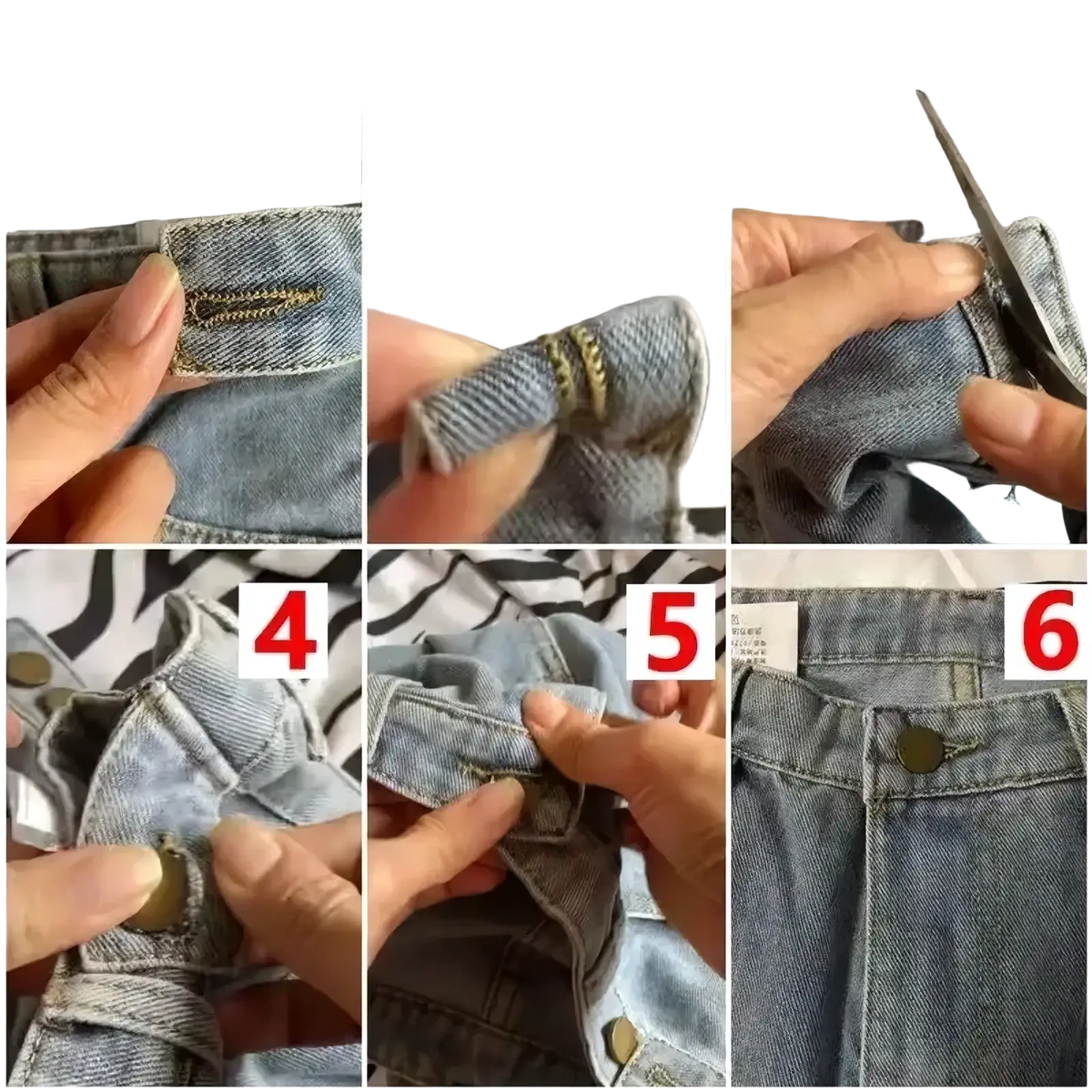 Light-wash denim shorts with button fly and leopard belt in y2k style featuring belt loops and brown accents