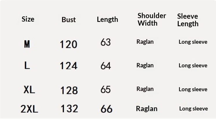 This is a size chart for a women short fur collar down puffer jacket listing measurements in centimeters for sizes M through 2XL.