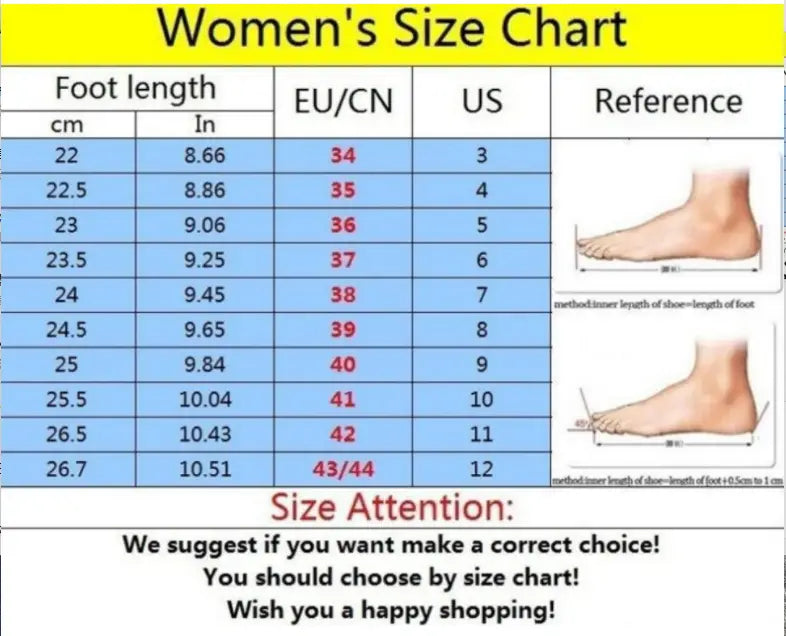 Tableau des tailles pour femmes affichant des mesures de longueur de pied en centimètres et en pouces, ainsi que les tailles UE CN et US correspondantes et des numéros de référence pour des mocassins en cuir à glands britanniques pour jeunes hommes.