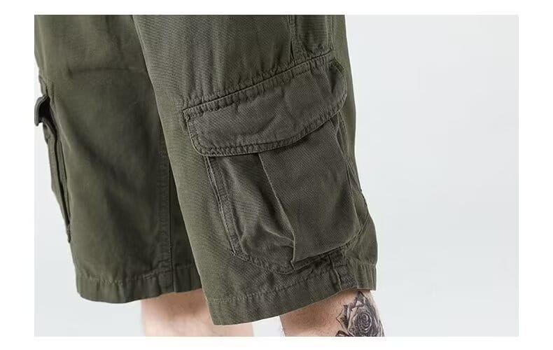 Men’s Relaxed Fit Multi Pocket Cargo Shorts