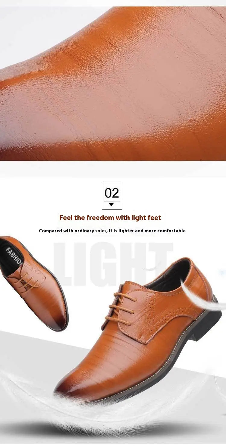 Men’s formal lace up plus size navy blue leather oxford shoe with polished finish and subtle brogue detailing.