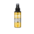 A sleek black 100ml zhenguide car interior detailing spray and leather cleaner with vibrant yellow label for refinishing