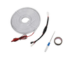 White led car trunk lighting strip with black wiring and connectors for trunk lighting fit in modified auto trunk baic 212 t01 2024