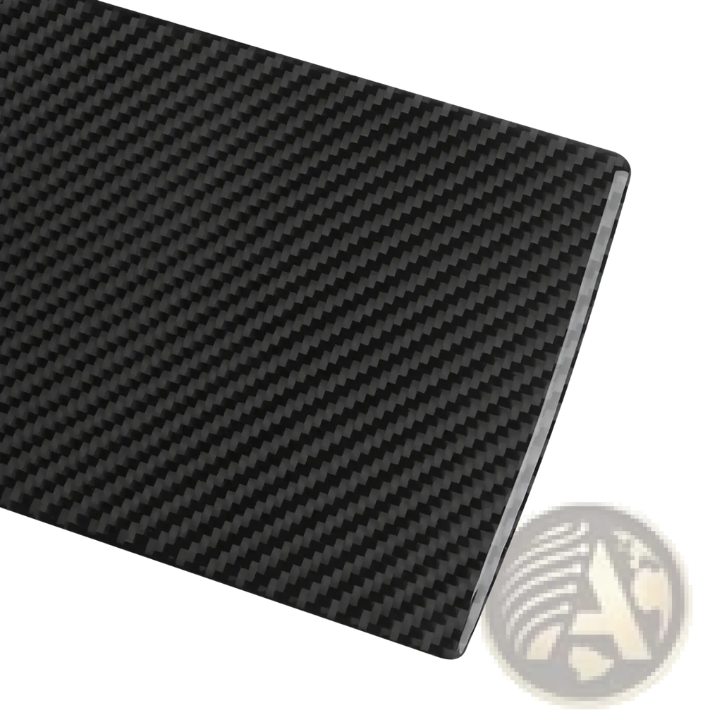 Carbon fiber cup holder trim for audi q7 2007-2015 with black carbon fiber textured surface and sleek modern design