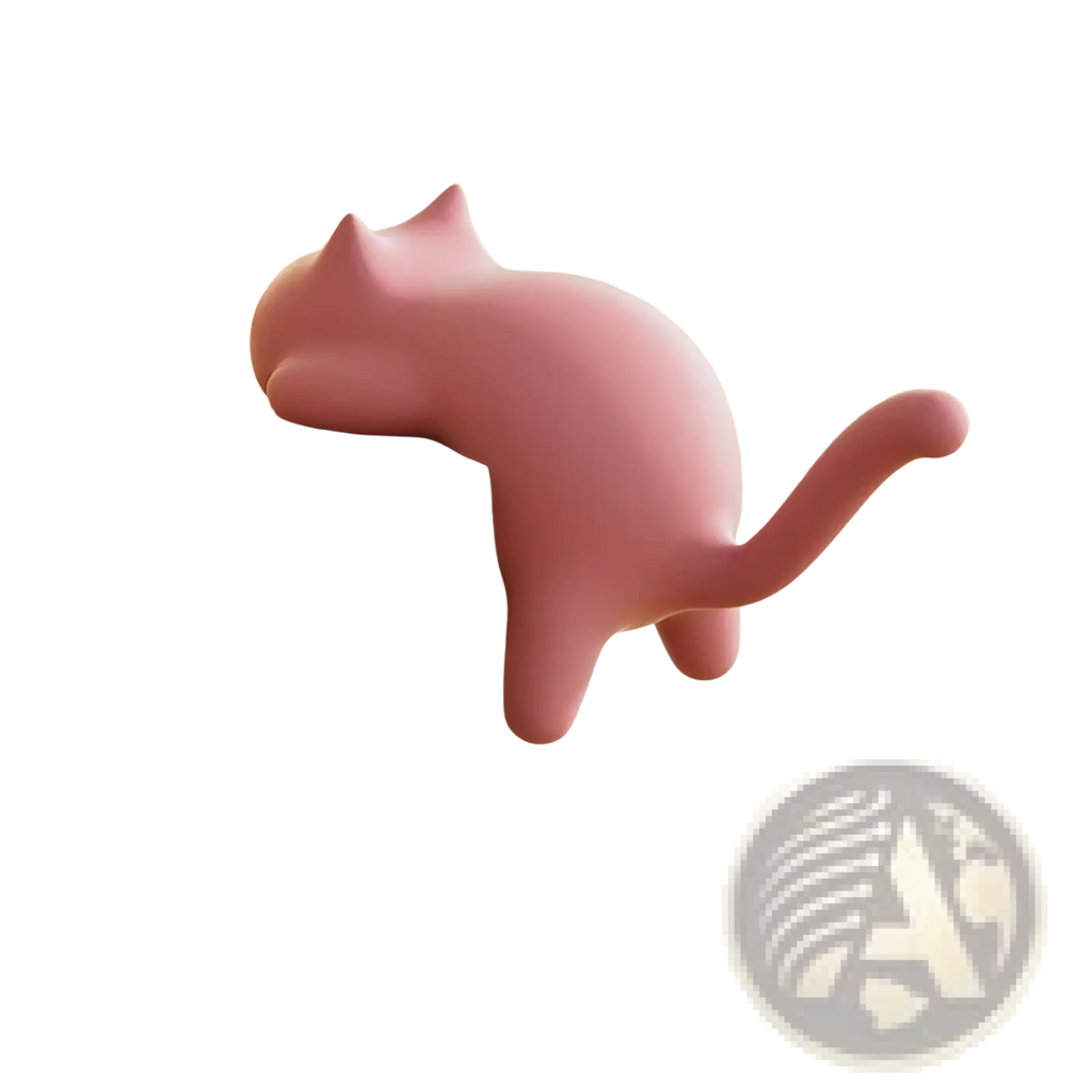 Pink silicone cat desk hook organizer designed to hold small items and keep workspaces tidy