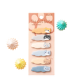 A set of 180 cat sticky notes memo pad stickers in pastel colors with different feline designs on pink card backing