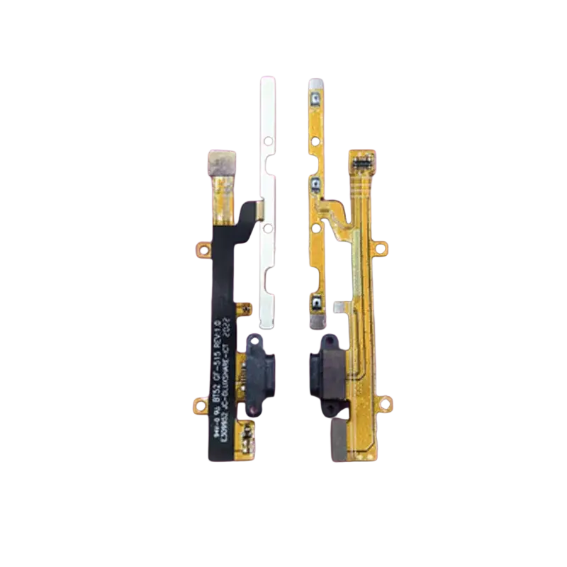 Gold and silver flex cable assemblies for caterpillar cat s62pro usb charging port repair in s62pro s62 pro smartphone