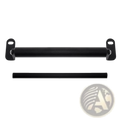 Black metal gps navigation mount bracket for Cfmoto 800mt with 12mm and 22mm components and end mounting brackets